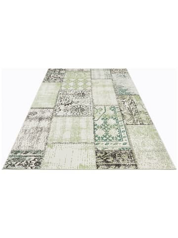 NORTHRUGS Indoor-/outdoortapijt "Symi" groen/crème/zwart