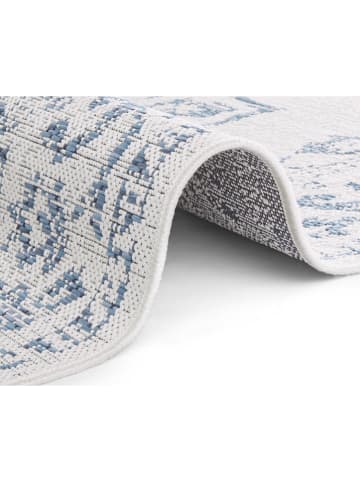 NORTHRUGS Dywan "Tilos" w kolorze kremowo-niebieskim