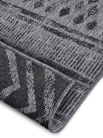 NORTHRUGS Outdoor-Wendeteppich "Twin Supreme - Biri" in Grau/ Schwarz