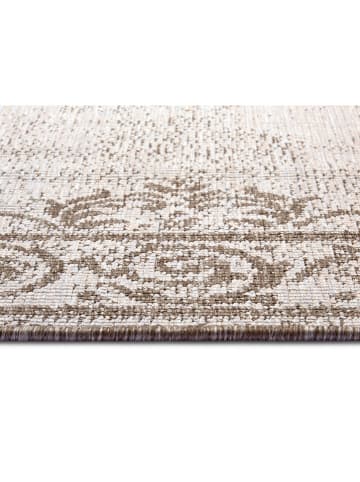 NORTHRUGS Omkeerbaar outdoortapijt "Cebu" crème/lichtbruin