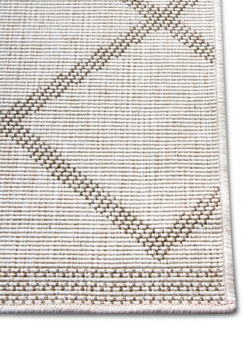 NORTHRUGS Outdoor-Wendeteppich "Corsica" in Creme/ Hellbraun