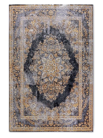 Villeroy & Boch In- & outdoortapijt ''Martha'' antraciet/goudkleurig