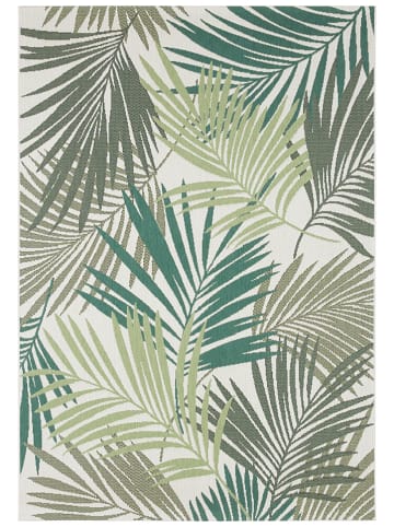 NORTHRUGS Indoor-/outdoortapijt "Vai" crème/groen