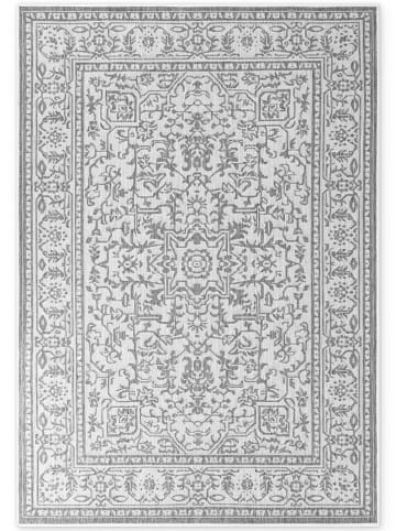 NORTHRUGS Omkeerbaar outdoortapijt "Kona" grijs/wit