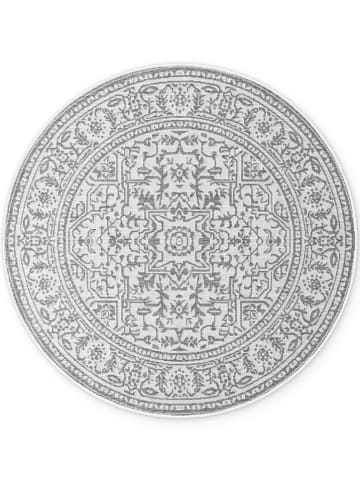 NORTHRUGS Omkeerbaar outdoortapijt "Kona" grijs/wit