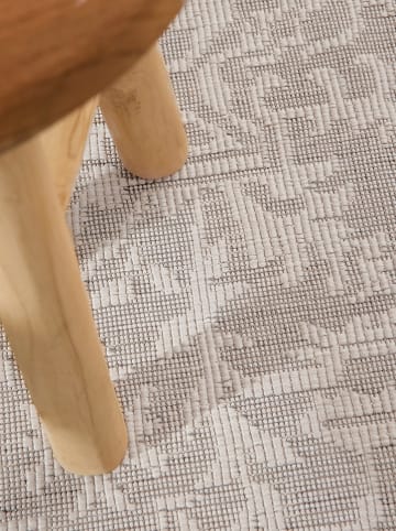 NORTHRUGS Dwustronny dywan zewnętrzny "Kona" w kolorze czarno-szarym