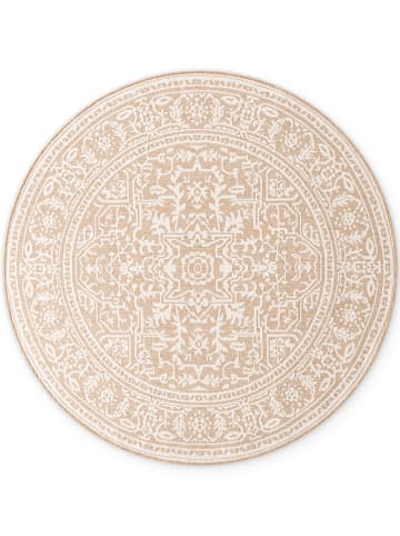 NORTHRUGS Omkeerbaar outdoortapijt "Kona" wit/beige