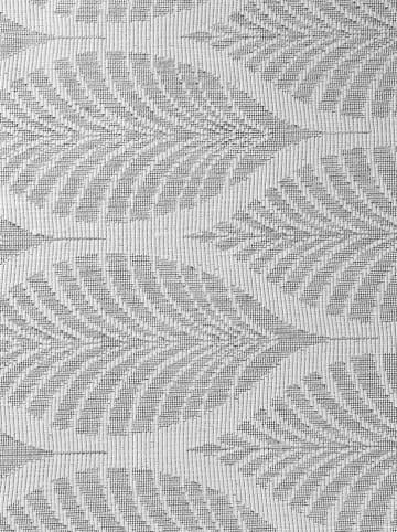 NORTHRUGS Outdoor-Wendeteppich "Liora" in Grau/ Weiß