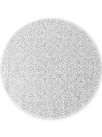 NORTHRUGS Omkeerbaar outdoortapijt "Rosel" grijs/wit