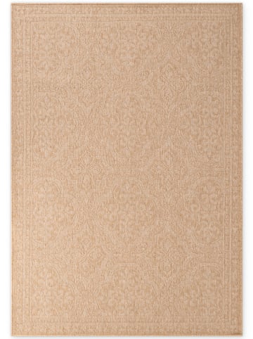NORTHRUGS Omkeerbaar outdoortapijt "Rosel" beige/wit