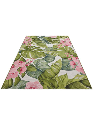 Hanse Home Dywan "Flair" w kolorze zielono-jasnoróżowym
