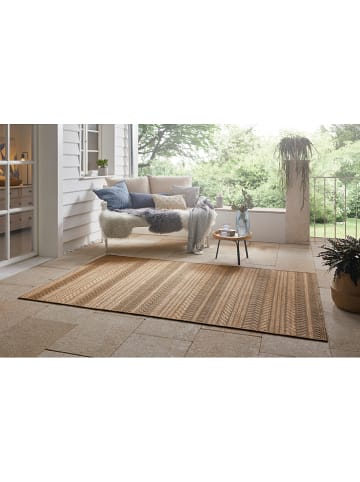 NORTHRUGS Indoor-/ Outdoor-Teppich "Granado" in Hellbraun