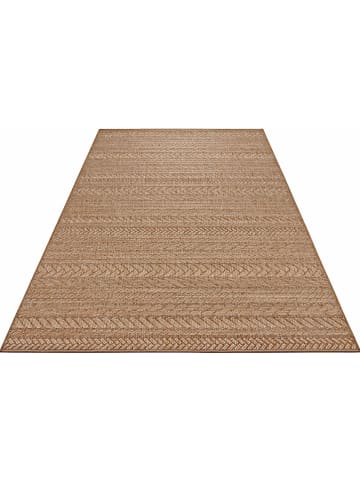 NORTHRUGS Indoor-/ Outdoor-Teppich "Granado" in Hellbraun