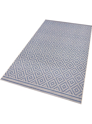 NORTHRUGS Indoor-/ Outdoor-Teppich "Meadow" in Blau
