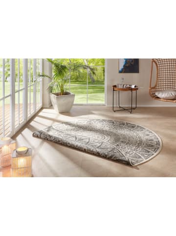 Hanse Home Dwustronny dywan zewnętrzny "Lilja" w kolorze szaro-kremowym