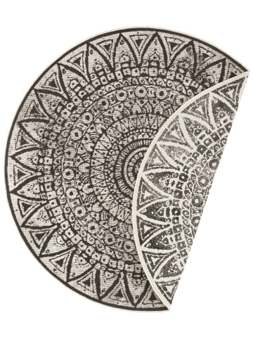 freundin HOME COLLECTION Omkeerbaar outdoor-tapijt "Lilja" zwart/crème