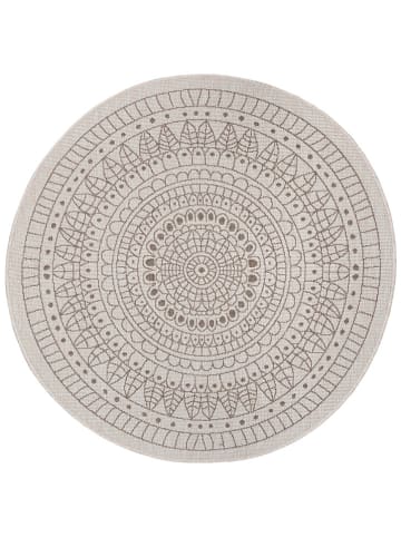 NORTHRUGS Omkeerbaar-indoor-/outdoortapijt beige/lichtbruin