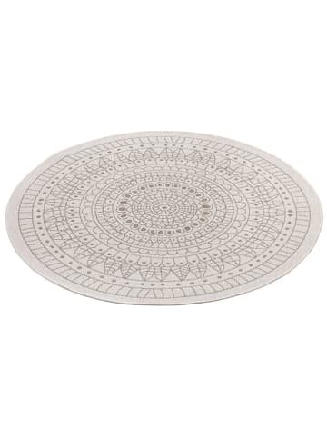 NORTHRUGS Outdoor-Wende-Teppich "Porto" in Beige/ Hellbraun