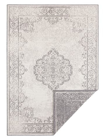NORTHRUGS Outdoor-Wendeteppich "Cebu" in Grau/ Creme