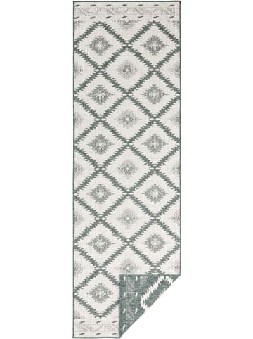 NORTHRUGS Indoor-/outdoortapijt "Malibu" groen/crème