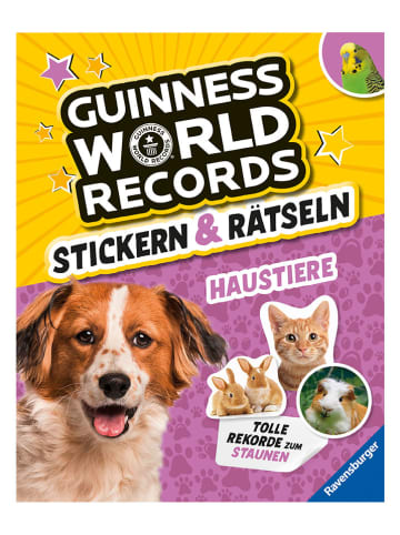 Ravensburger Rätselbuch "Stickern & Rätseln - Haustiere"