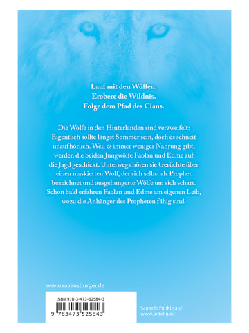 Ravensburger Jugendroman "Clan der Wölfe - Eiskönig"