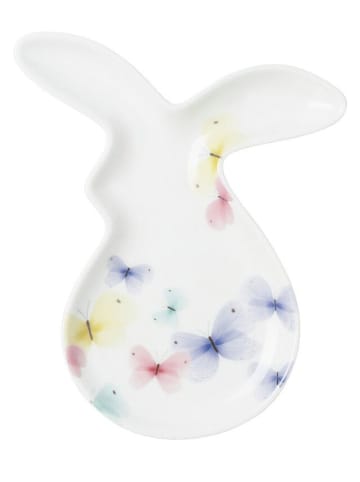 Hutschenreuther Miska "Blumenwiese" w kolorze białym ze wzorem do serwowania - 14 x 19 cm