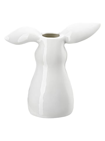 Hutschenreuther Wazon w kolorze białym - wys. 16 cm