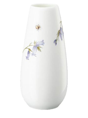 Hutschenreuther Wazon "Bellflower" w kolorze biało-fioletowym - wys. 11 x Ø 5 cm