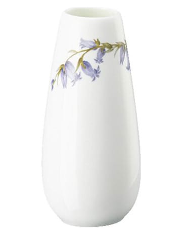 Hutschenreuther Wazon "Bellflower" w kolorze biało-fioletowym - wys. 11 x Ø 5 cm