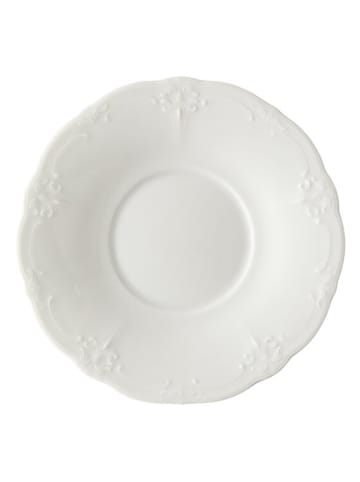 Hutschenreuther Tee-Untertasse ''Baronesse'' in Weiß - Ø 15 cm
