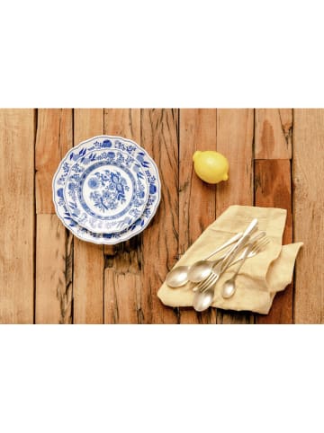 Hutschenreuther Speiseteller in Blau/ Weiß - Ø 25 cm