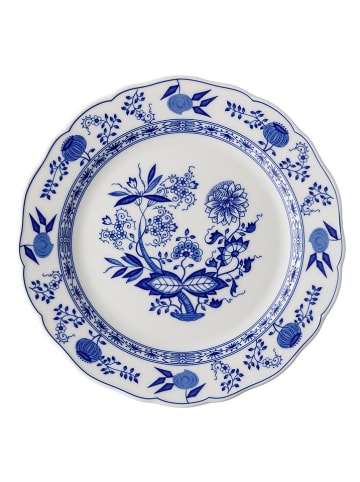 Hutschenreuther Speiseteller in Blau/ Weiß - Ø 27 cm