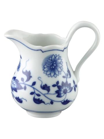 Hutschenreuther Michkännchen in Blau/ Weiß - (H)10 x Ø 10 cm