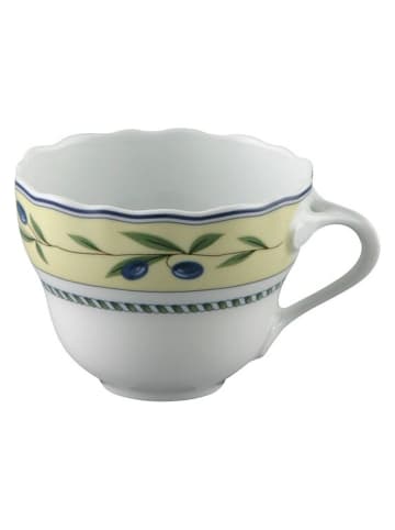 Hutschenreuther Kaffeetasse "Medley" in Weiß/ Gelb - (H)7 x Ø 8 cm
