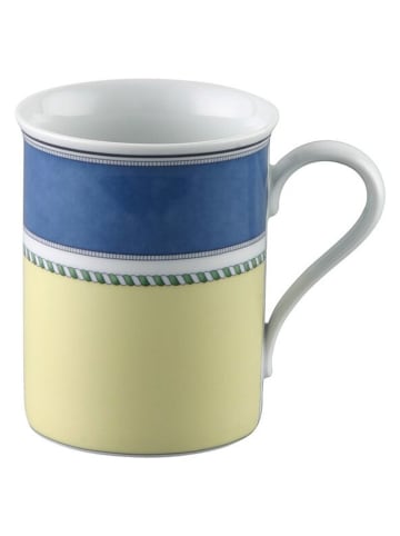 Hutschenreuther Kaffeetasse "Medley" in Gelb/ Blau - (H)9,5 x Ø 6,5 cm