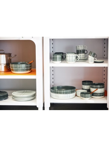 Thomas Miska "Fun" w kolorze zielono-białym - Ø 24 cm