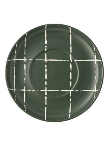 Thomas Kombi-Untertasse ''Fun'' in Grün/ Weiß - Ø 14,8 cm