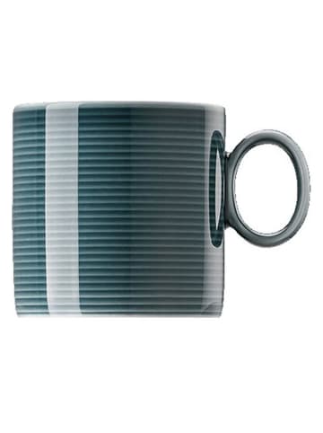 Thomas Kubek "Colour" w kolorze biało-granatowym - wys. 7 x Ø 7 cm