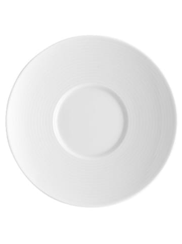 Rosenthal Spodek "Loft" w kolorze białym do filiżanki do espresso - Ø 12 cm