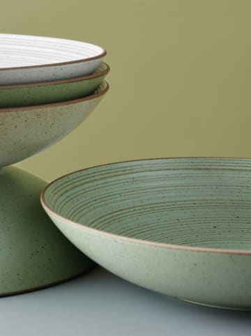Thomas Talerze głębokie (6 szt.) w kolorze zielonym - wys. 5,2 x Ø 22,7 cm