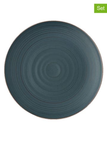 Thomas Talerze (6 szt.) "Ocean" w kolorze granatowym na pieczywo - Ø 16 cm