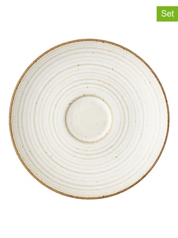 Thomas 6er-Set: Espresso-Untertasse "Thomas Nature" in Creme - Ø 12 cm