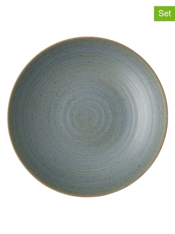 Thomas 6er-Set: Suppenteller "Thomas Nature" in Blau - (H)5,2 x Ø 22,7 cm