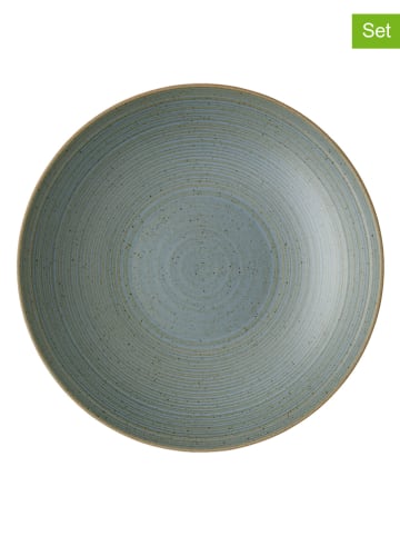 Thomas 2er-Set: Teller "Thomas Nature" in Blau - (H)6,2 x Ø 27,8 cm