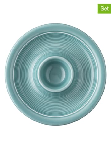 Thomas Kieliszki (6 szt.) w kolorze turkusowym na jajka - wys. 2,5 x Ø 14 cm