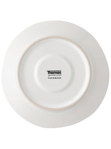 Rosenthal Espresso-Untertasse ''Thomas Cliff'' in Beige/ Weiß - Ø 13 cm