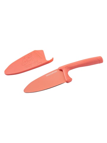 Fackelmann Nóż kuchenny "Mermaids" w kolorze koralowym dla dzieci - wys. 21 cm