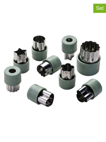 Fackelmann 9-częściowy zestaw w kolorze zielonym