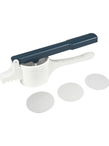 Fackelmann Kartoffel-Spätzlepresse "Easyprepare" in Weiß - (B)35 x (H)9 x (T)12,5 cm